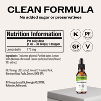 VIMERGY Vitamins & Supplements Organic Liquid Lemon Balm