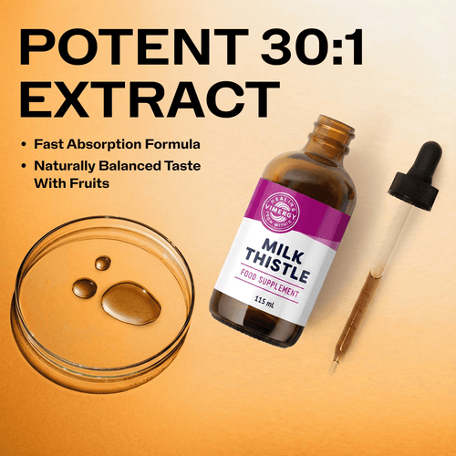 VIMERGY Vitamins & Supplements Organic Liquid Milk Thistle