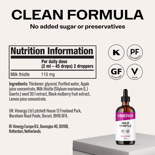 USDA Organic Liquid Milk Thistle