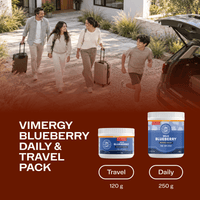 USDA Organic Wild Blueberry Powder Home & Travel Kit