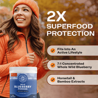 VIMERGY Vitamins & Supplements Organic Wild Blueberry Powder