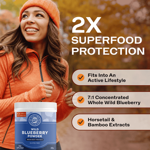 VIMERGY Vitamins & Supplements Organic Wild Blueberry Powder