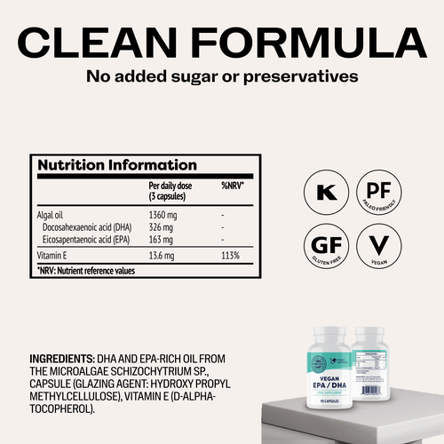 Vimergy Vitamins & Supplements Vegan EPA/DHA|type_supplement_facts